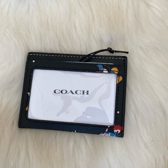 Disney X Coach Slim Id Card Case With Minnie - Picture 2 of 4